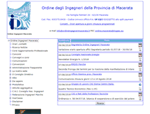 Tablet Screenshot of ordineingegnerimacerata.it